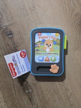 Fisher-Price Laugh & Learn Puppy's Storytime Reader Baby Electronic Learning Toy